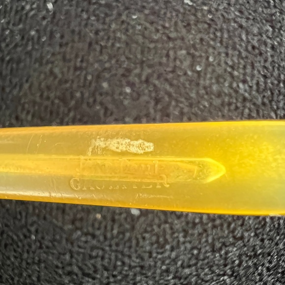 Jean Paul Gaultier 56-3173 Vintage Sunglasses | Gold Frame | Smokey Lenses - Picture 9 of 15